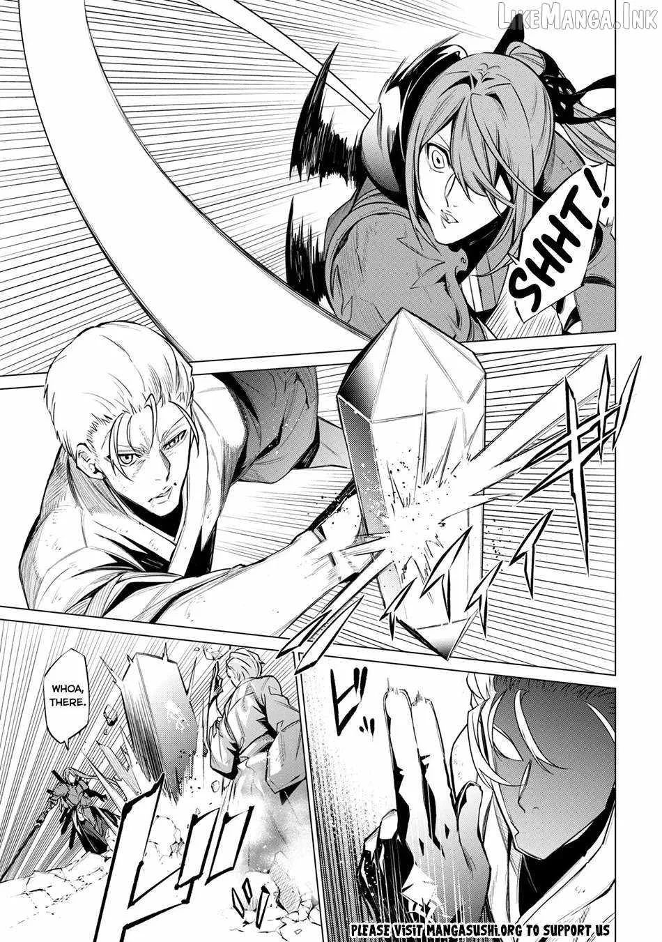 SSS RANK DUNGEON DE KNIFE ICHIHON TEWATASARE TSUIHOU SARETA HAKUMA DOUSHI: YGGDRASIL NO NOROI NIYORI JAKUTEN DEARU MARYOKU FUSOKU O KOKUFUKUSHI SEKAI SAIKYOU E TO ITARU Chapter 31.2 page 11