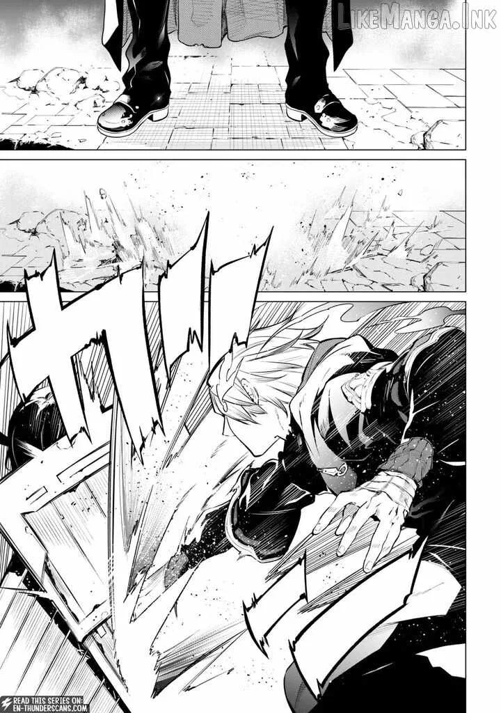 SSS RANK DUNGEON DE KNIFE ICHIHON TEWATASARE TSUIHOU SARETA HAKUMA DOUSHI: YGGDRASIL NO NOROI NIYORI JAKUTEN DEARU MARYOKU FUSOKU O KOKUFUKUSHI SEKAI SAIKYOU E TO ITARU Chapter 32.1 page 12