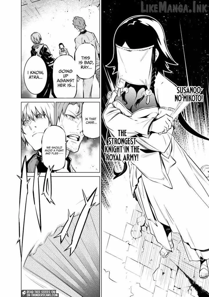 SSS RANK DUNGEON DE KNIFE ICHIHON TEWATASARE TSUIHOU SARETA HAKUMA DOUSHI: YGGDRASIL NO NOROI NIYORI JAKUTEN DEARU MARYOKU FUSOKU O KOKUFUKUSHI SEKAI SAIKYOU E TO ITARU Chapter 32.1 page 4