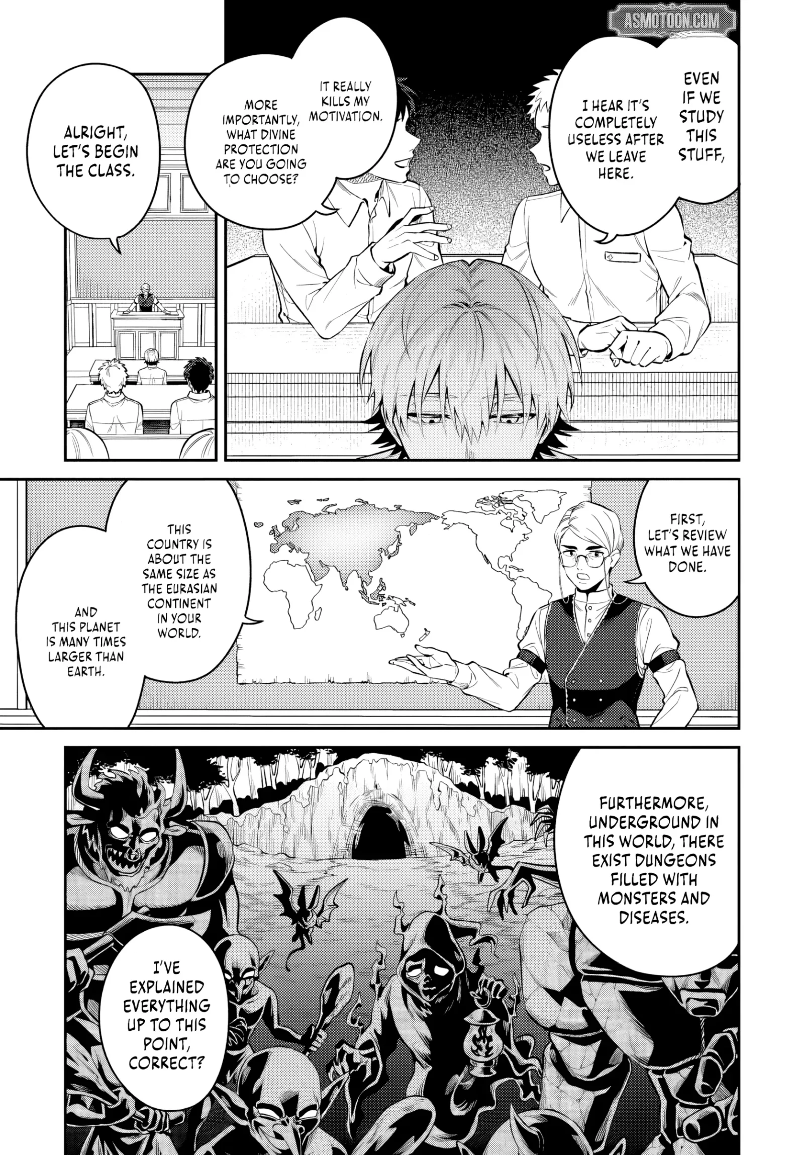 Tensei Teido de Mune no Ana wa Umaranai Chapter 1 page 9