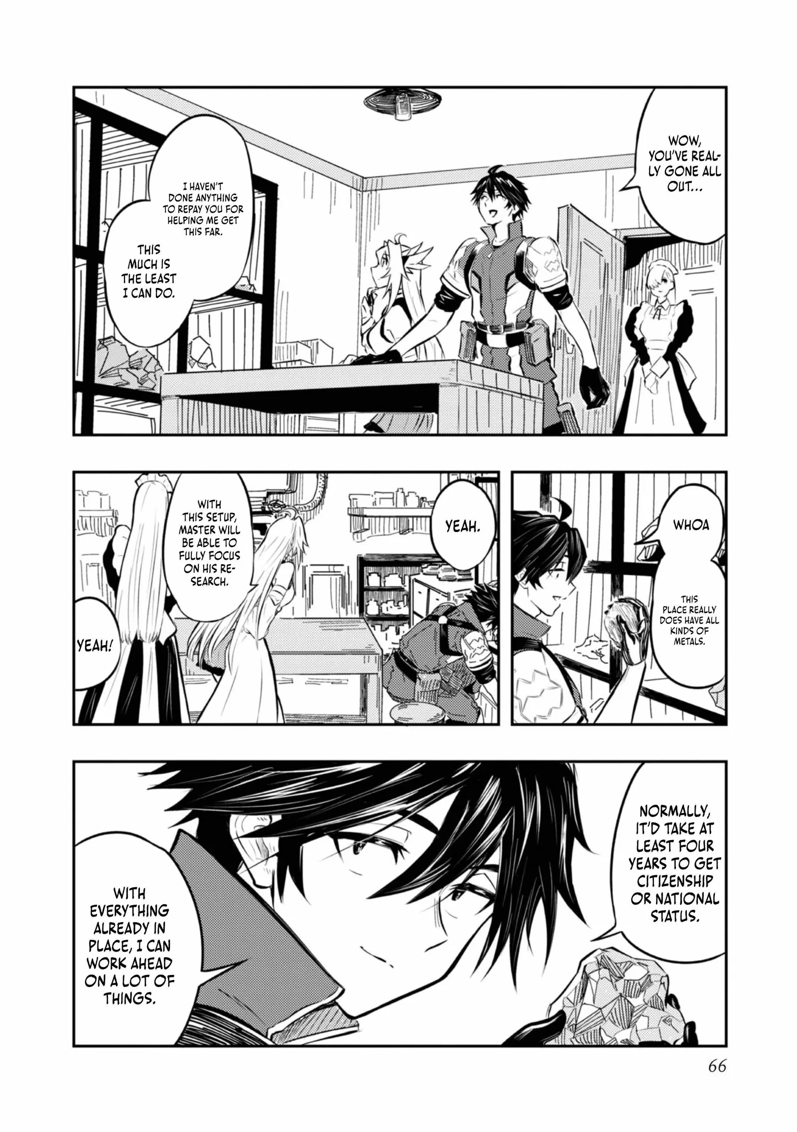 The Capital’s One-Man Army Golem Master—Unexpectedly Banished!? ~Now That I’m Free, I’ll Create the Ultimate Golem Together With My Beautiful Hero Disciples. I Don’t Care Even if They Beg Me to Come Back~ Chapter 2 page 21