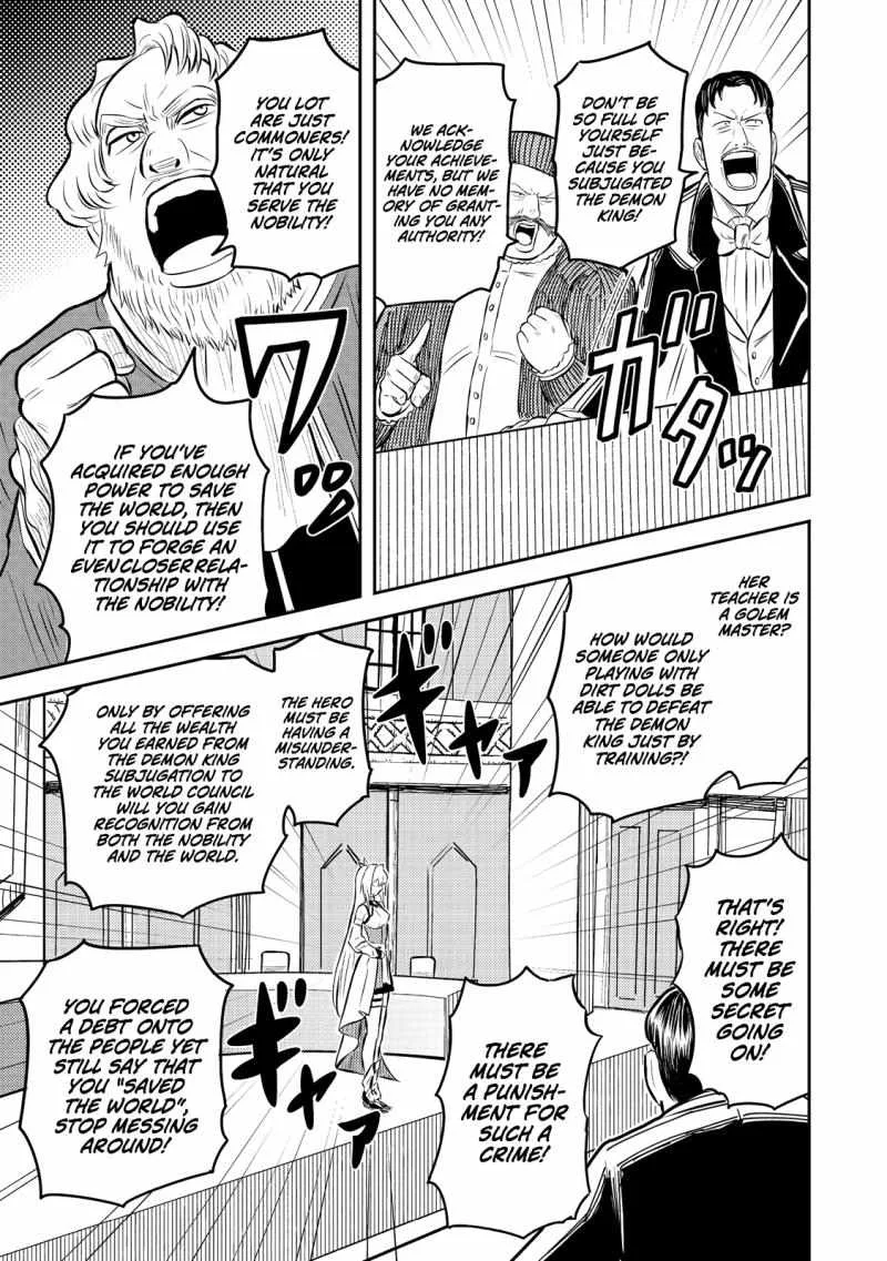 The Capital’s One-Man Army Golem Master—Unexpectedly Banished!? ~Now That I’m Free, I’ll Create the Ultimate Golem Together With My Beautiful Hero Disciples. I Don’t Care Even if They Beg Me to Come Back~ Chapter 8 page 14