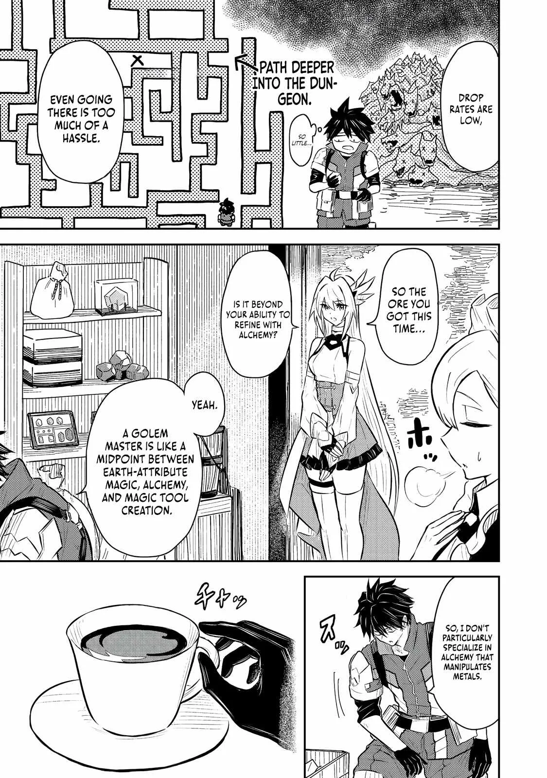 The Capital’s One-Man Army Golem Master—Unexpectedly Banished!? ~Now That I’m Free, I’ll Create the Ultimate Golem Together With My Beautiful Hero Disciples. I Don’t Care Even if They Beg Me to Come Back~ Chapter 6 page 22