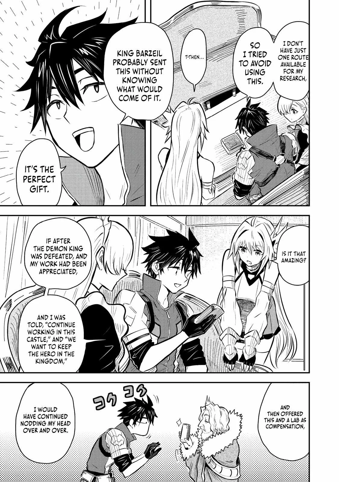The Capital’s One-Man Army Golem Master—Unexpectedly Banished!? ~Now That I’m Free, I’ll Create the Ultimate Golem Together With My Beautiful Hero Disciples. I Don’t Care Even if They Beg Me to Come Back~ Chapter 6 page 28