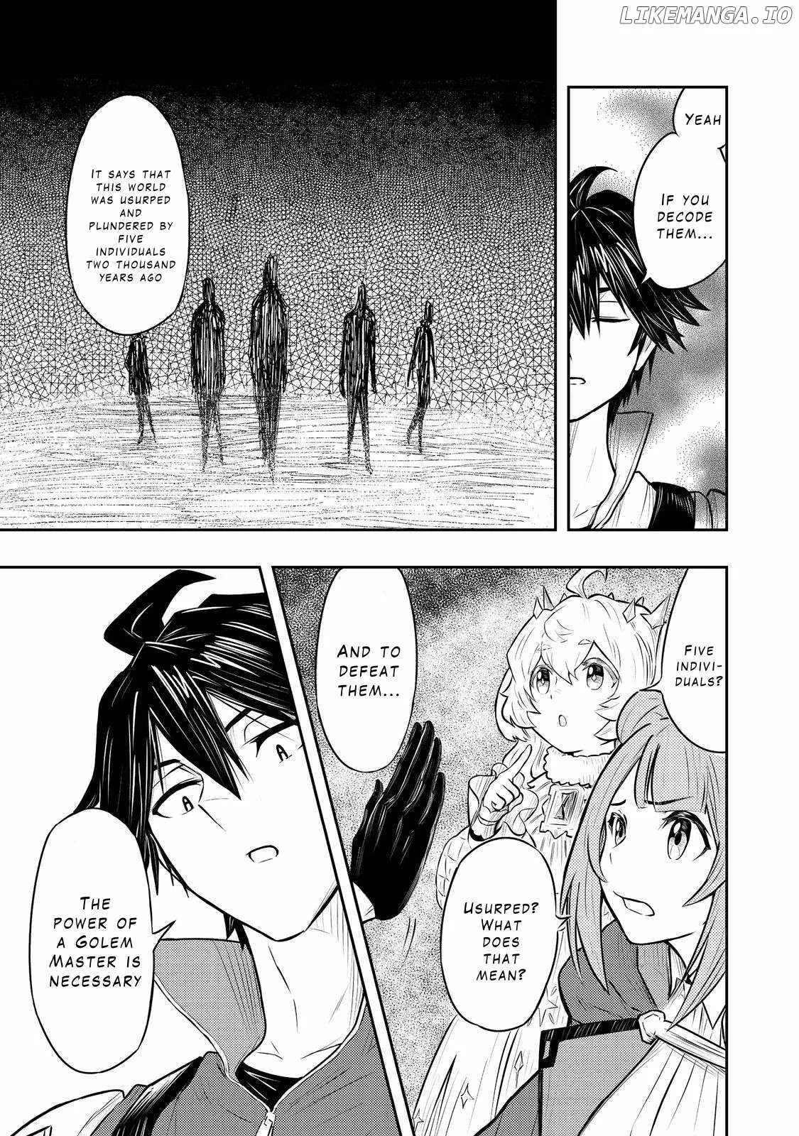 The Capital’s One-Man Army Golem Master—Unexpectedly Banished!? ~Now That I’m Free, I’ll Create the Ultimate Golem Together With My Beautiful Hero Disciples. I Don’t Care Even if They Beg Me to Come Back~ Chapter 4 page 13