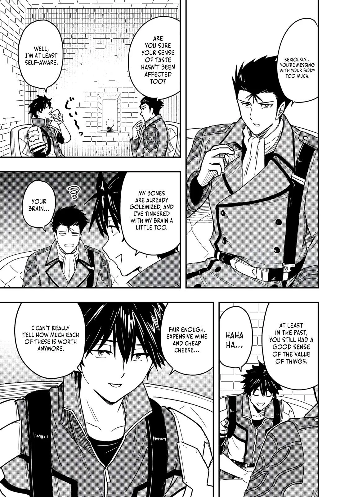 The Capital’s One-Man Army Golem Master—Unexpectedly Banished!? ~Now That I’m Free, I’ll Create the Ultimate Golem Together With My Beautiful Hero Disciples. I Don’t Care Even if They Beg Me to Come Back~ Chapter 17 page 24