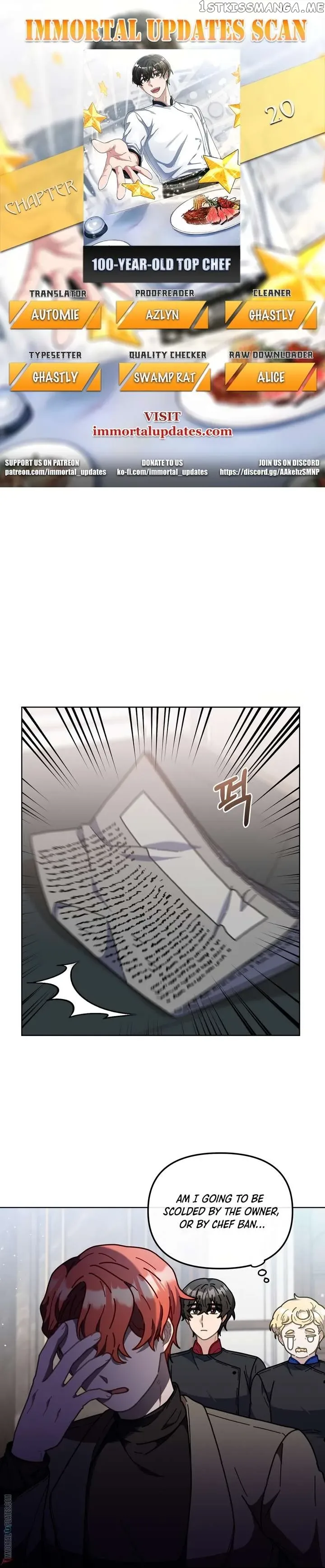 100-Year-Old Top Chef Chapter 20 page 2