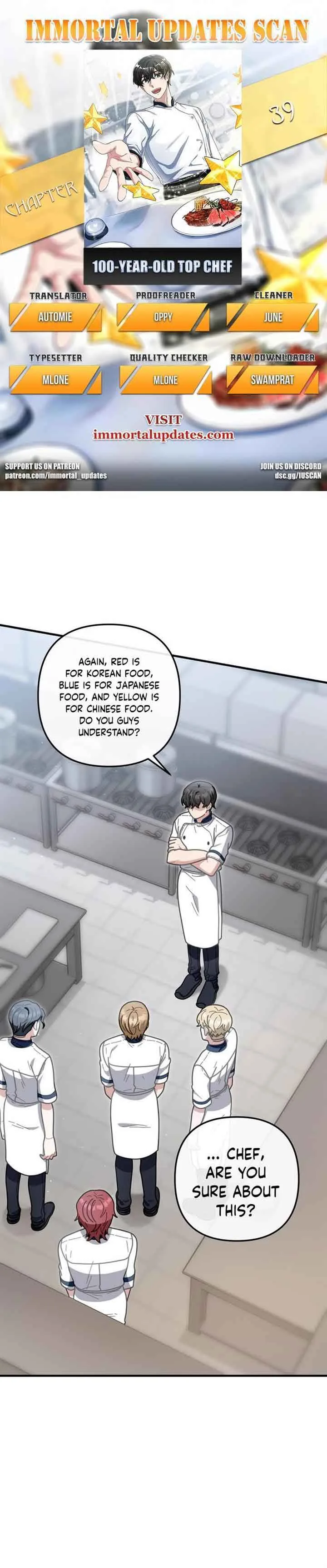 100-Year-Old Top Chef Chapter 39 page 2