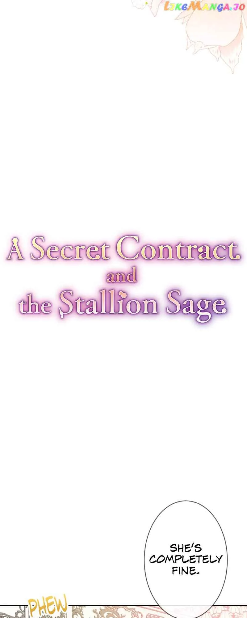 A Secret Contract and the Stallion Sage Chapter 16 page 6