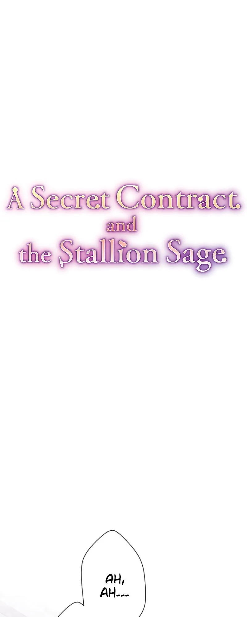 A Secret Contract and the Stallion Sage Chapter 49 page 26