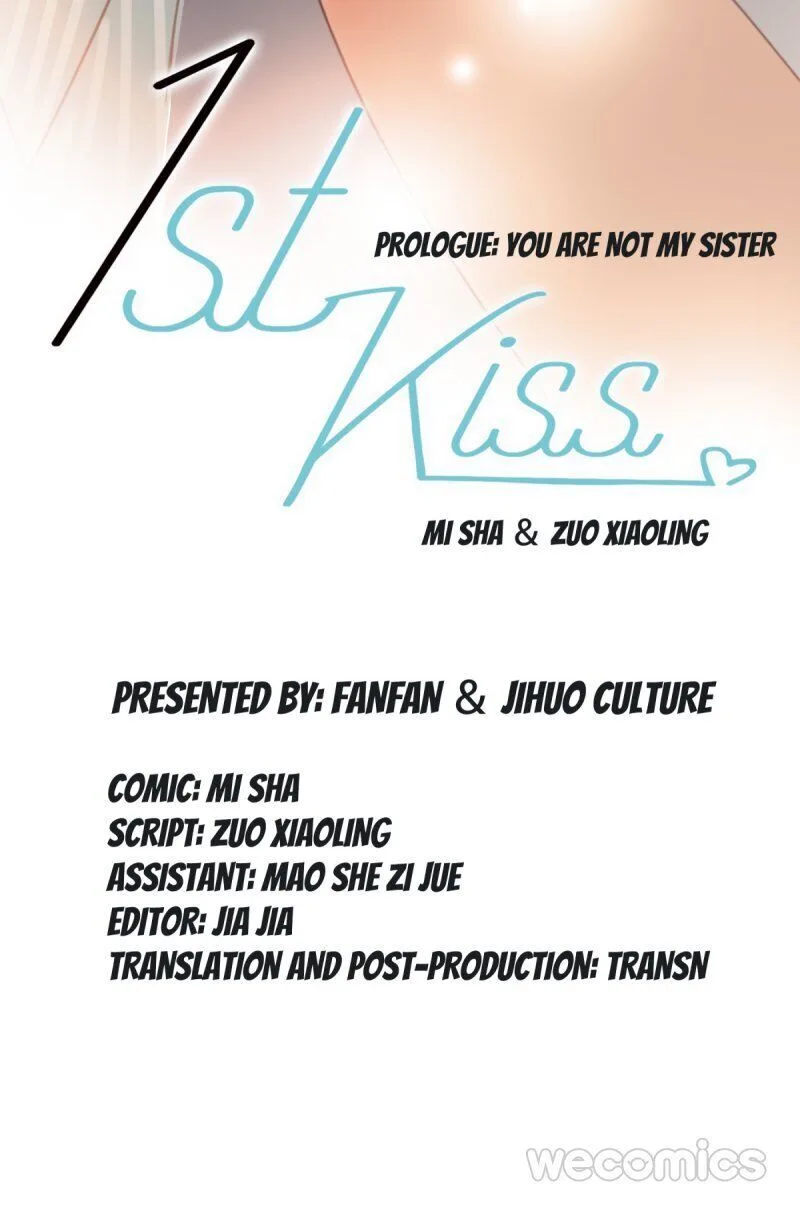 1st kiss – I don’t want to consider you as sister anymore Chapter 1 page 3