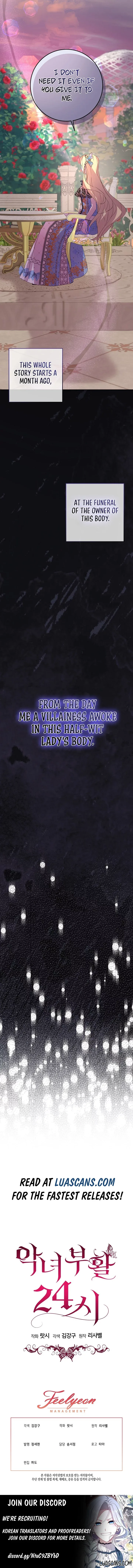 24 Hours Resurrection of the Villainess Chapter 1 page 15