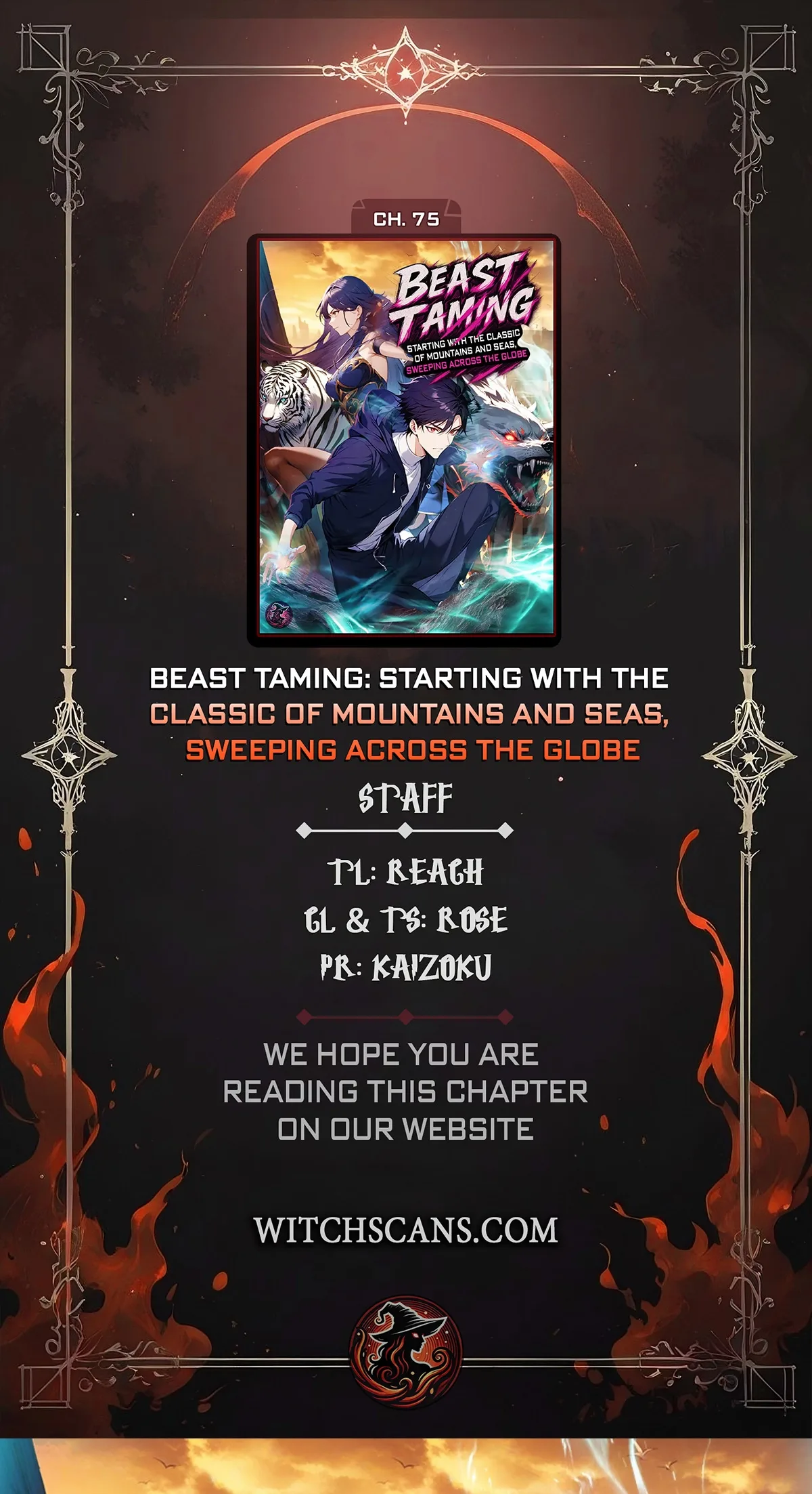 Beast Taming: Starting With the Classic of Mountains and Seas, Sweeping Across the Globe Chapter 75 page 1