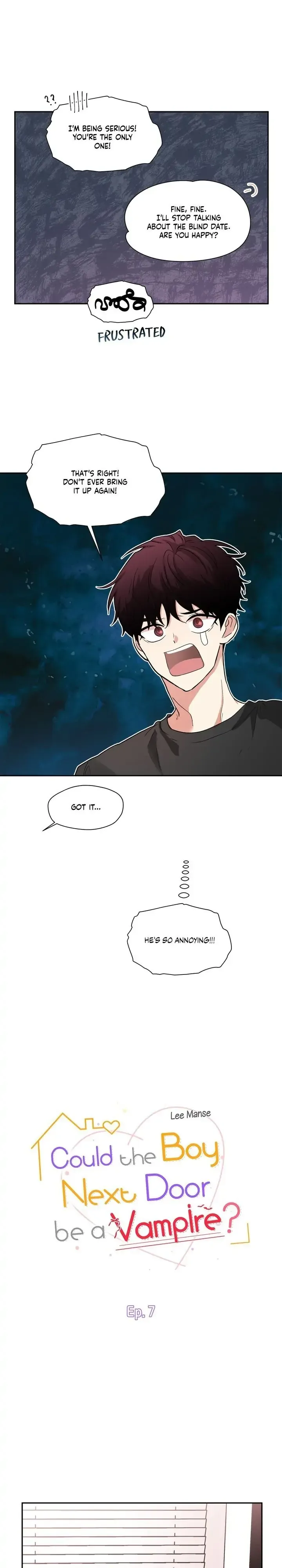 Could the Boy Next Door be a Vampire? Chapter 7 page 4