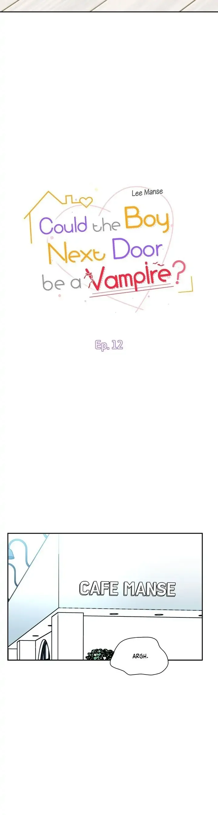 Could the Boy Next Door be a Vampire? Chapter 12 page 7