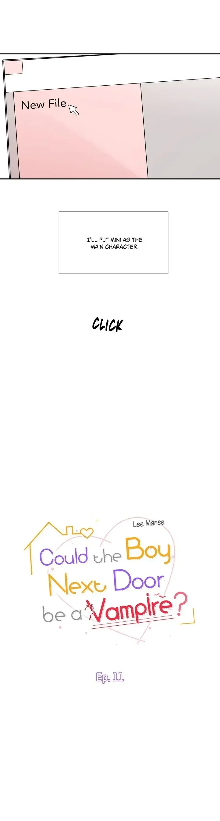 Could the Boy Next Door be a Vampire? Chapter 11 page 11