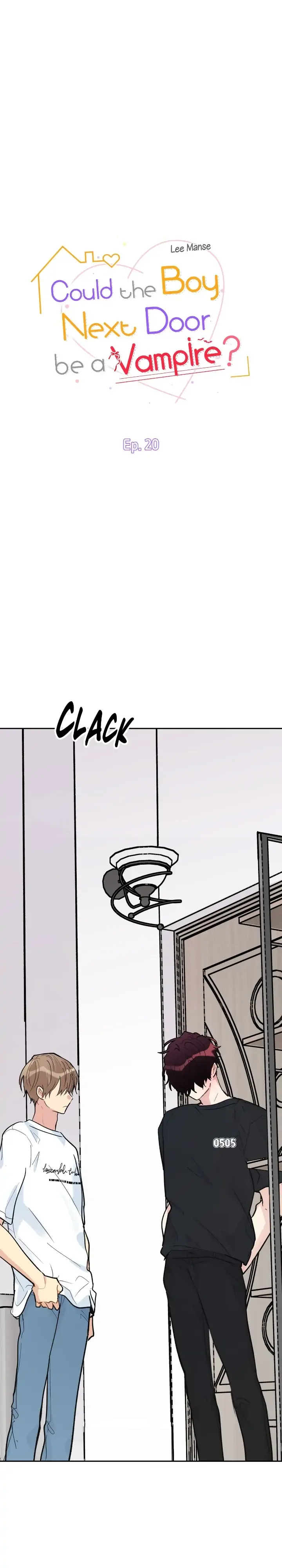 Could the Boy Next Door be a Vampire? Chapter 20 page 2