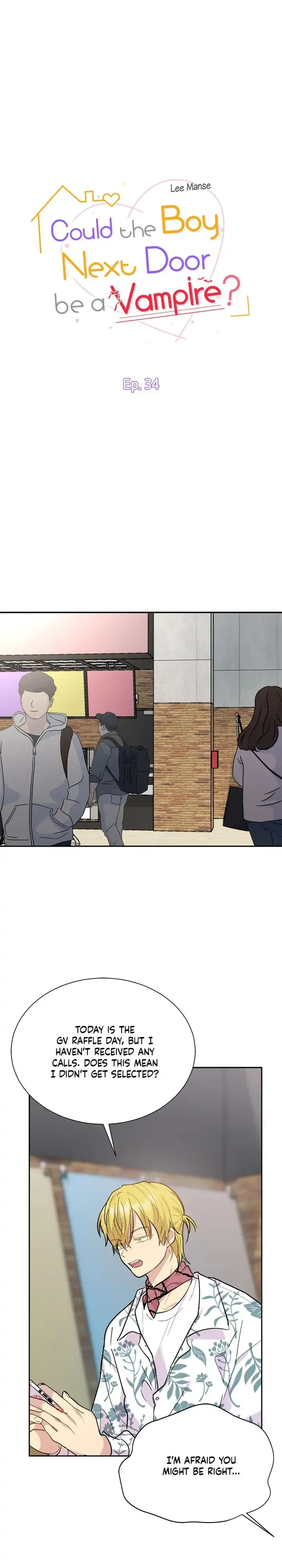 Could the Boy Next Door be a Vampire? Chapter 34 page 2