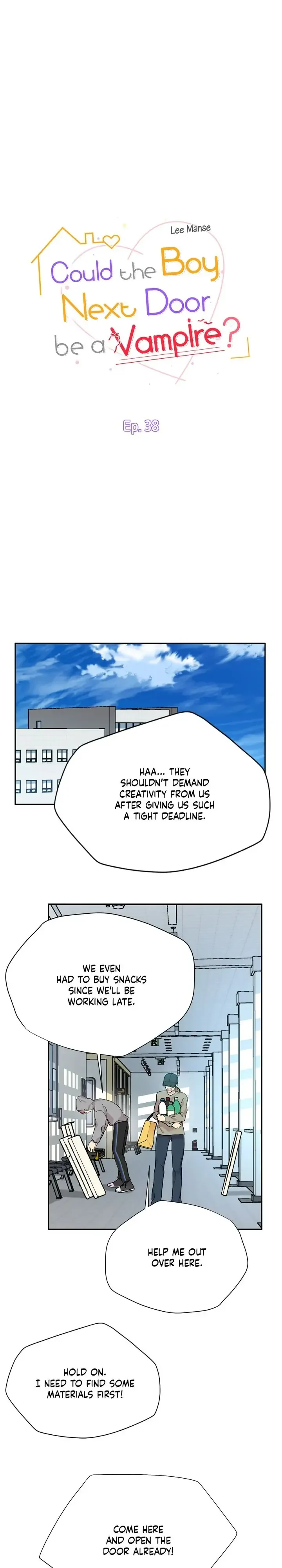Could the Boy Next Door be a Vampire? Chapter 38 page 2