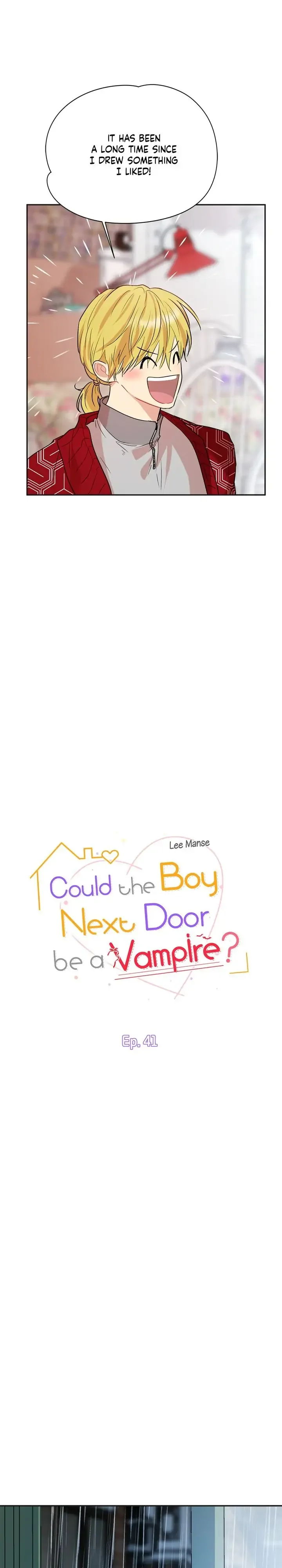 Could the Boy Next Door be a Vampire? Chapter 41 page 9