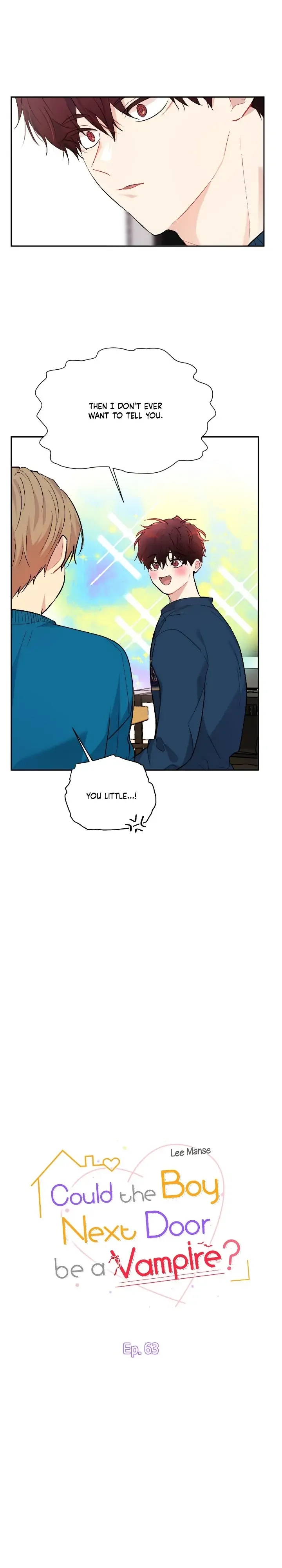 Could the Boy Next Door be a Vampire? Chapter 63 page 4