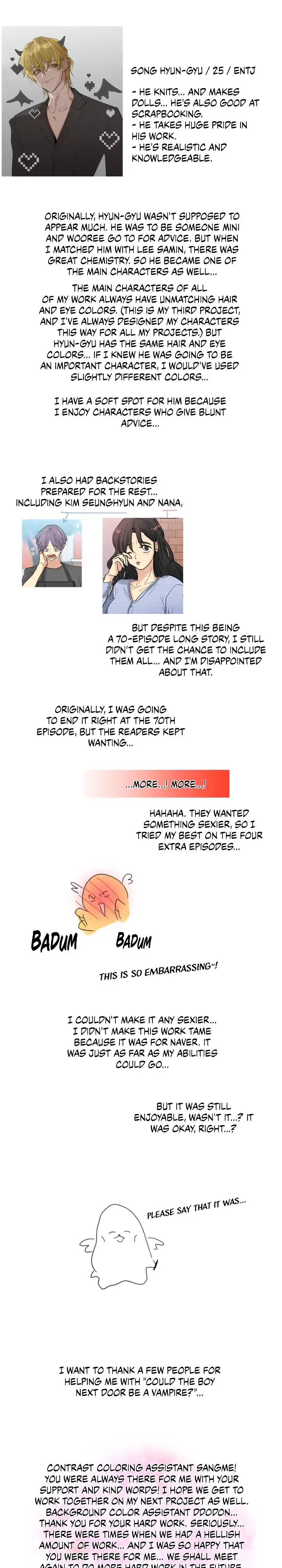 Could the Boy Next Door be a Vampire? Chapter 70 page 41