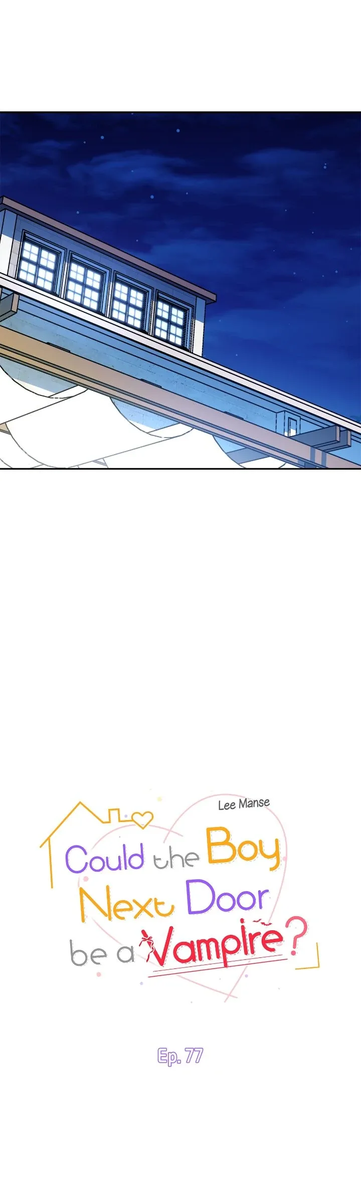 Could the Boy Next Door be a Vampire? Chapter 77 page 2