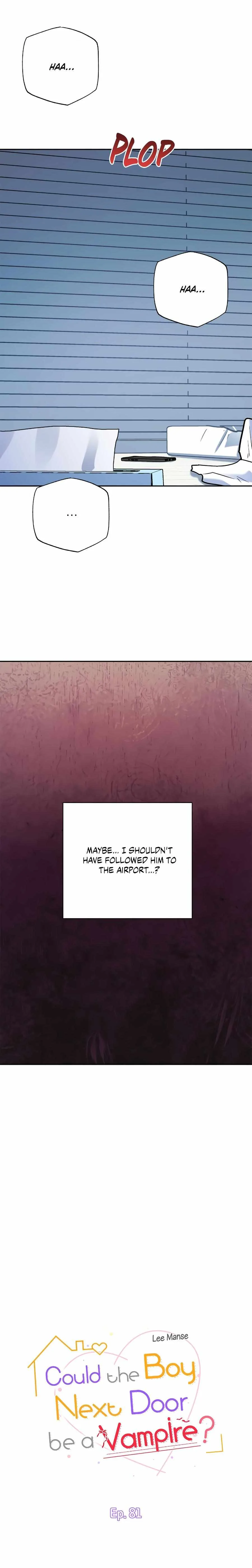 Could the Boy Next Door be a Vampire? Chapter 81 page 4
