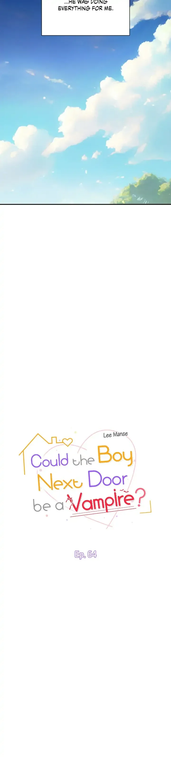Could the Boy Next Door be a Vampire? Chapter 64 page 5