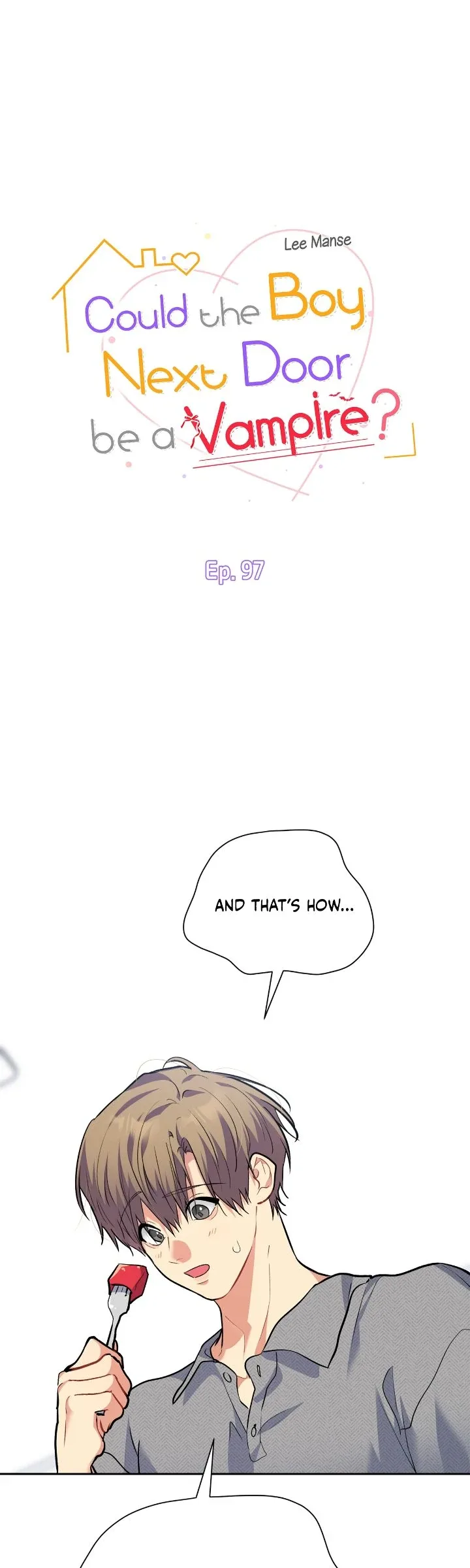 Could the Boy Next Door be a Vampire? Chapter 97 page 2