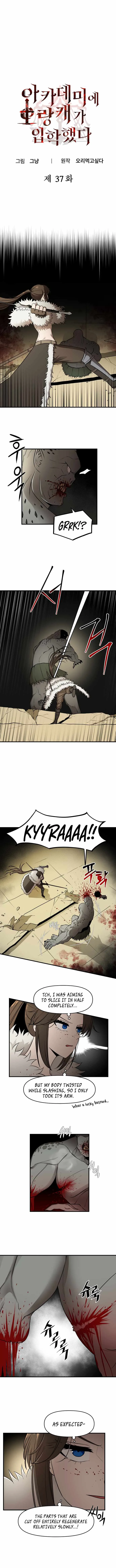 A Barbarian Was Admitted to the Academy Chapter 37 page 2