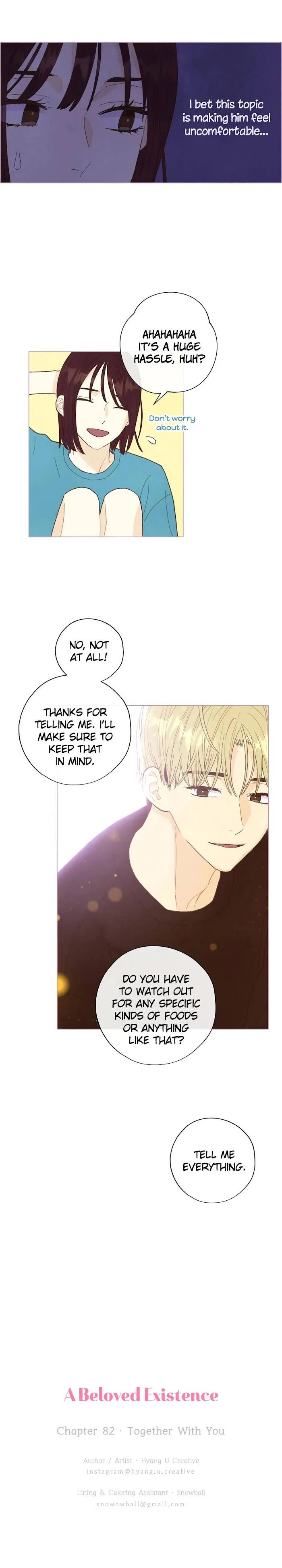 A Beloved Existence Chapter 82 page 18