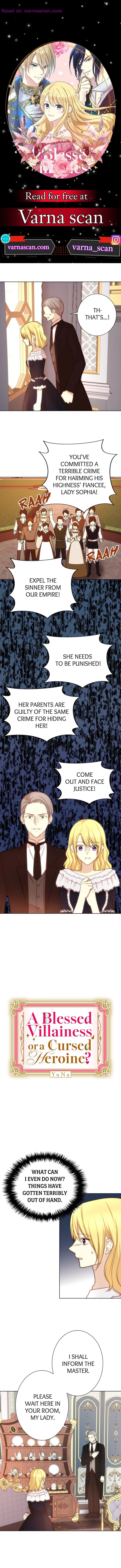 A Blessed Villainess, or a Cursed Heroine? Chapter 6 page 2