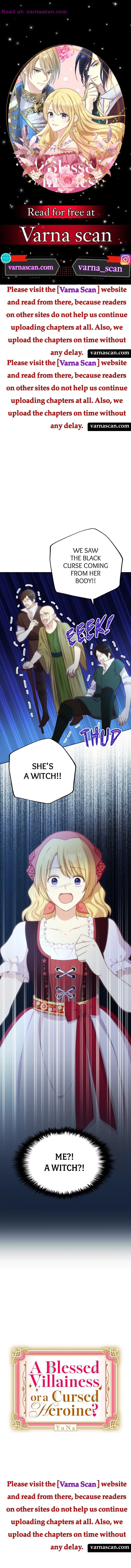 A Blessed Villainess, or a Cursed Heroine? Chapter 16 page 2