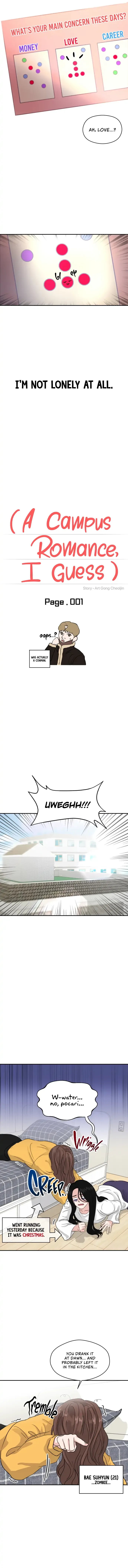 A Campus Romance, I Guess Chapter 1 page 6