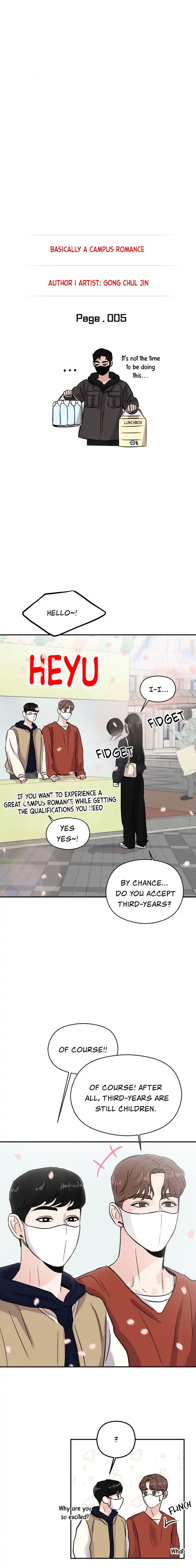 A Campus Romance, I Guess Chapter 5 page 8