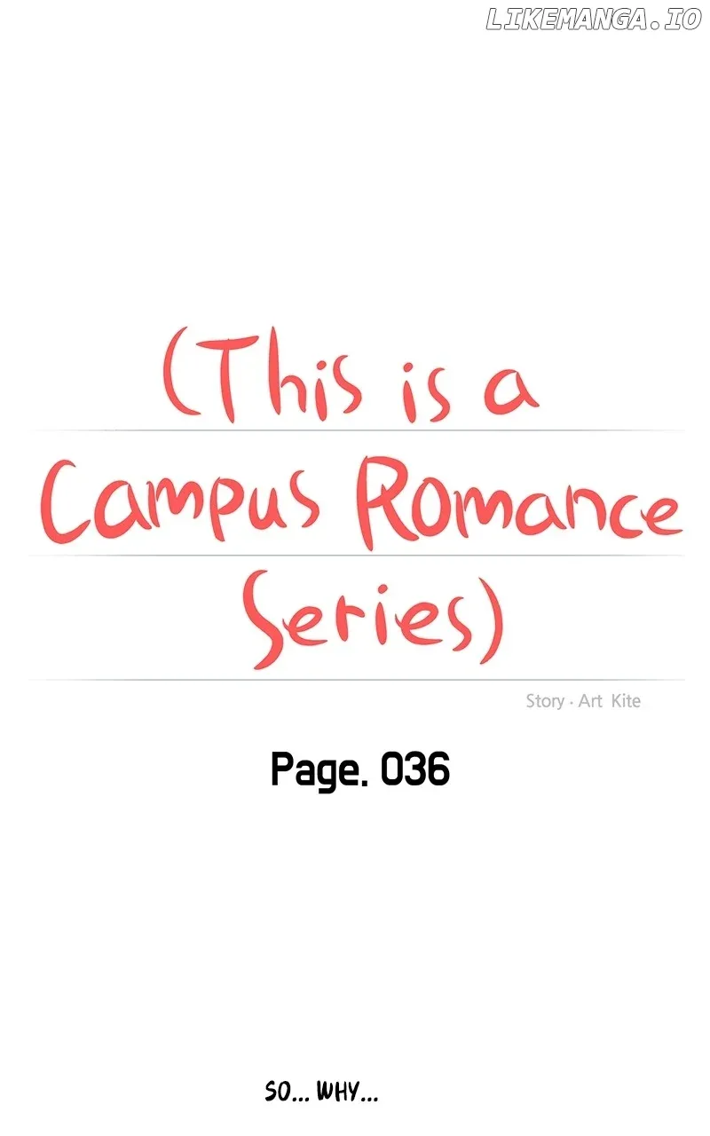 A Campus Romance, I Guess Chapter 36 page 17