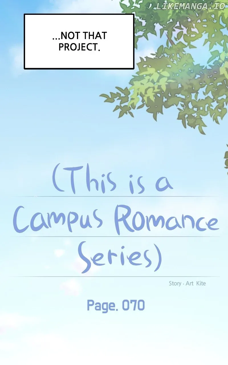 A Campus Romance, I Guess Chapter 74 page 64