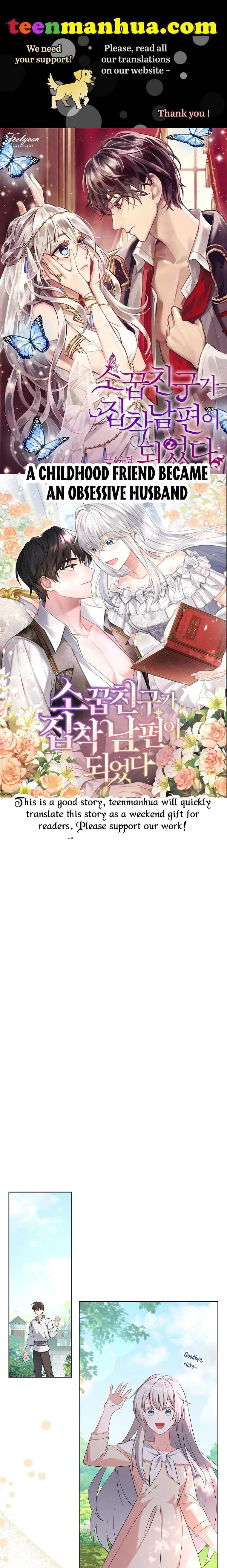 A childhood friend became an obsessive husband Chapter 2 page 2