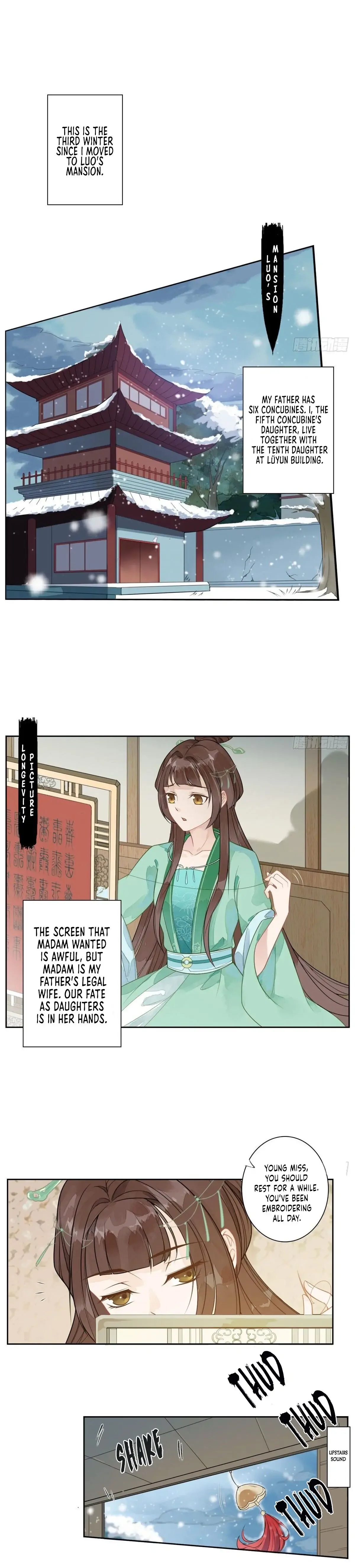 A Concubine’s Daughter and Her Tactics Chapter 1 page 3