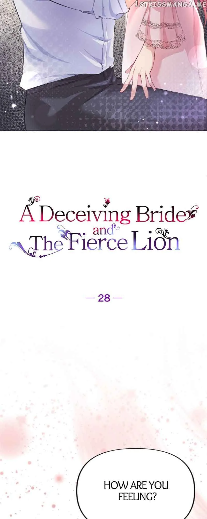 A Deceiving Bride and The Fierce Lion Chapter 28 page 6