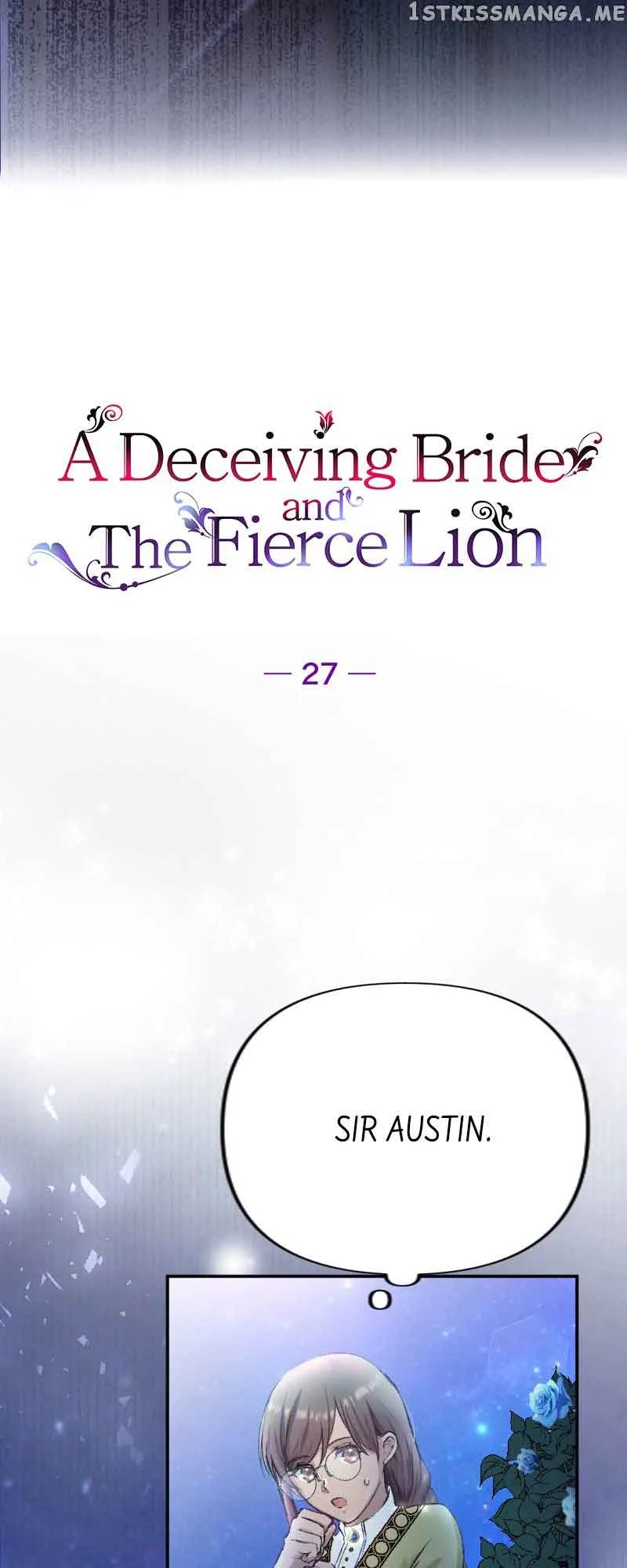A Deceiving Bride and The Fierce Lion Chapter 27 page 7