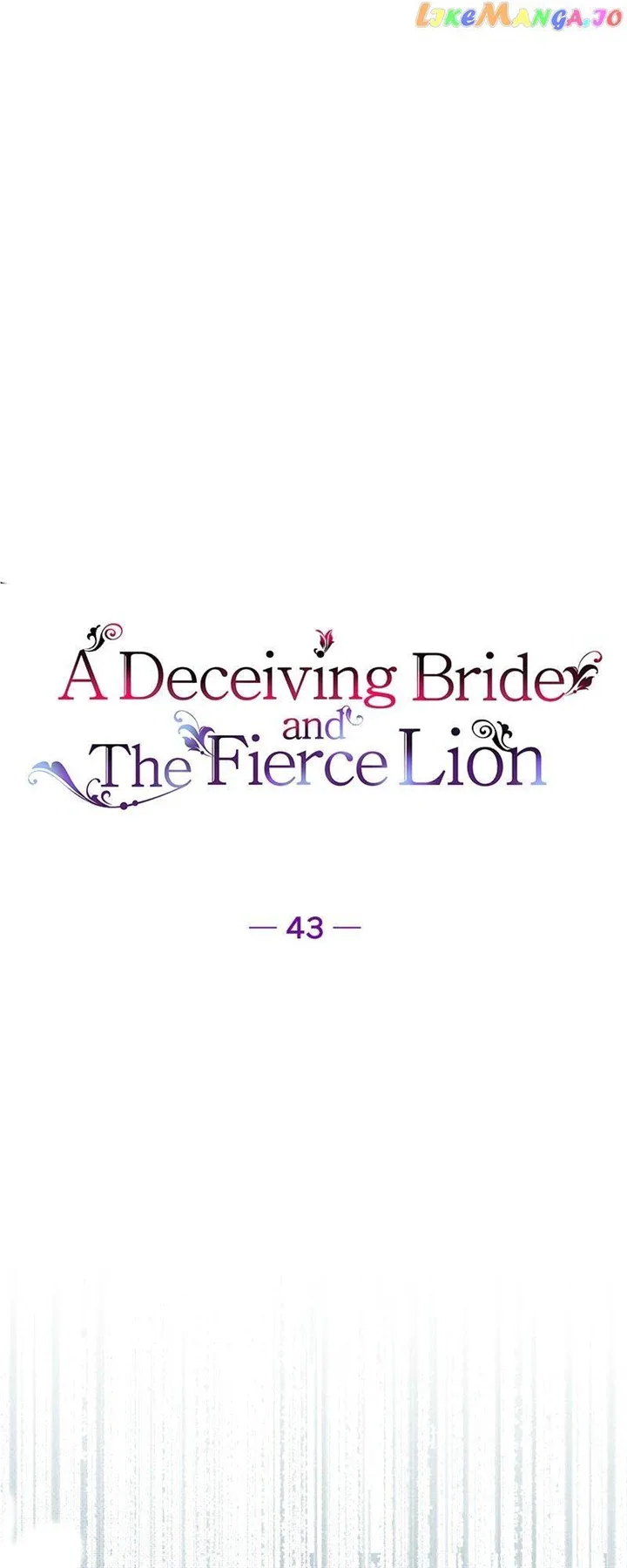 A Deceiving Bride and The Fierce Lion Chapter 43 page 6