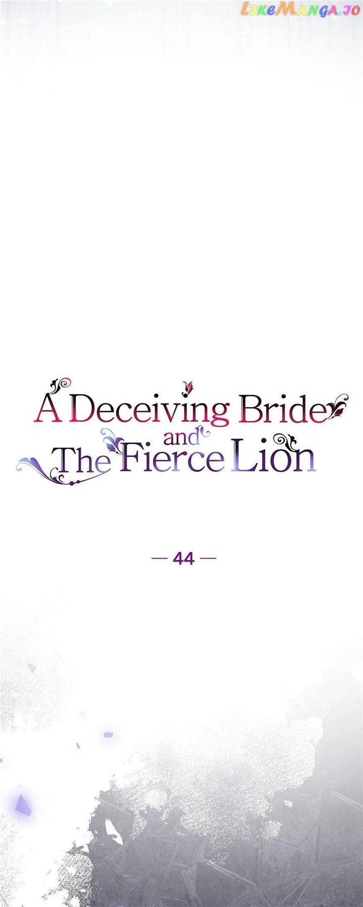 A Deceiving Bride and The Fierce Lion Chapter 44 page 6