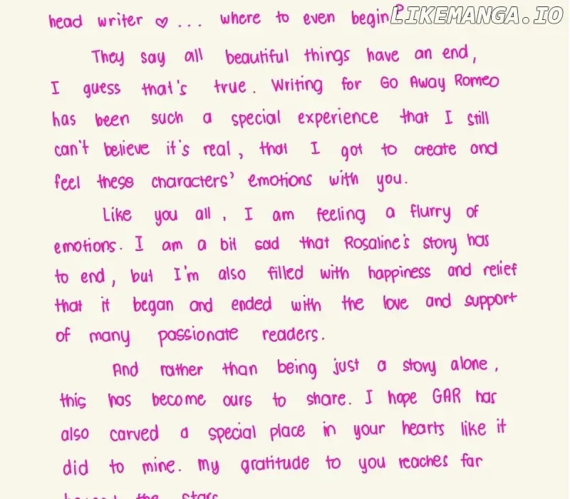 Go Away Romeo Chapter 102 page 203