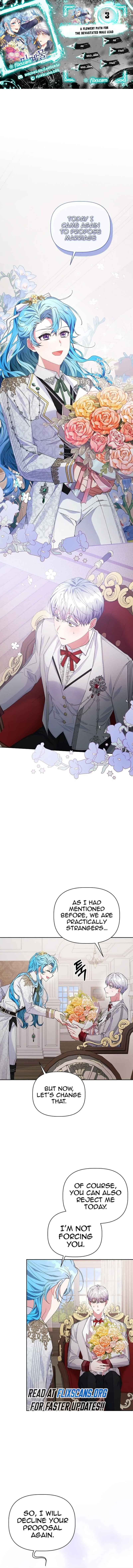 A Flowery Path for the Devastated Male Lead Chapter 3 page 2