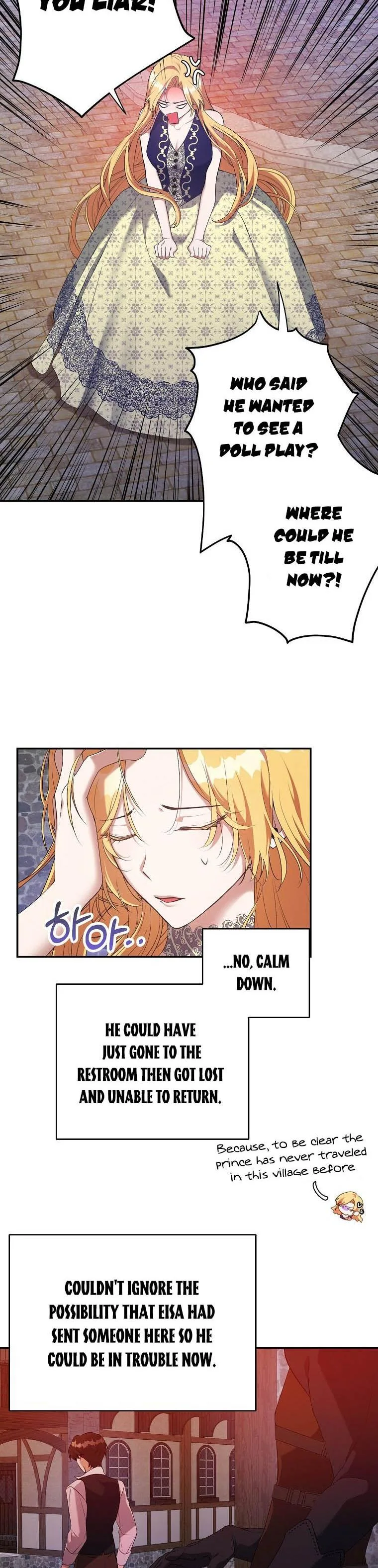 A male protagonist is blocking my way Chapter 29 page 16