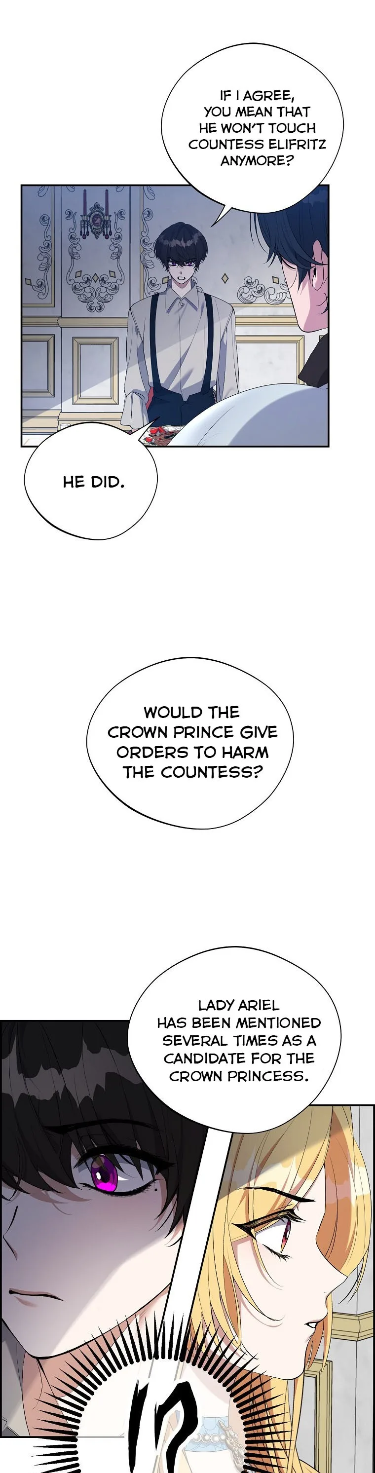A male protagonist is blocking my way Chapter 34 page 9
