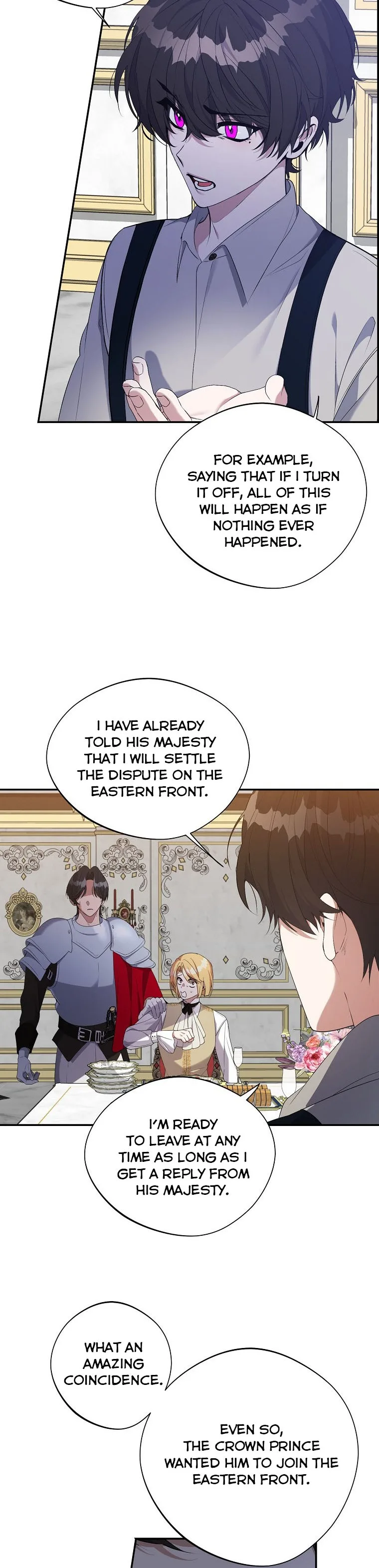 A male protagonist is blocking my way Chapter 34 page 7