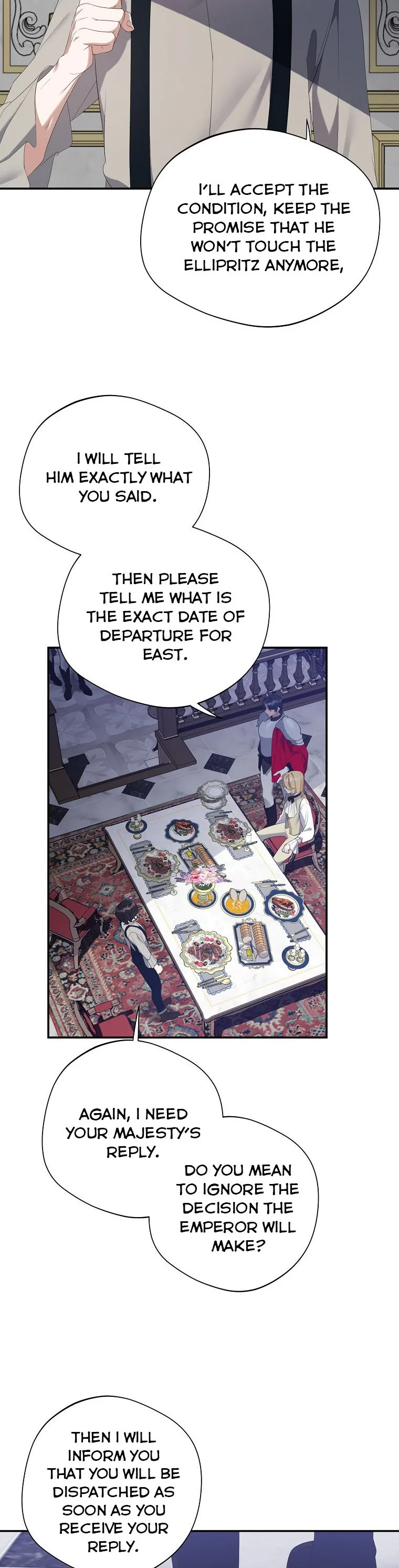 A male protagonist is blocking my way Chapter 34 page 12